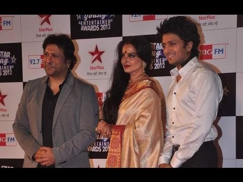 Govinda, Riteish Deshmukh, Shazahn Padamsee at 'Big Star Young Entertainer Awards 2012'