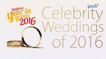 Kapuso Year in Review 2016: Celebrity Weddings of 2016