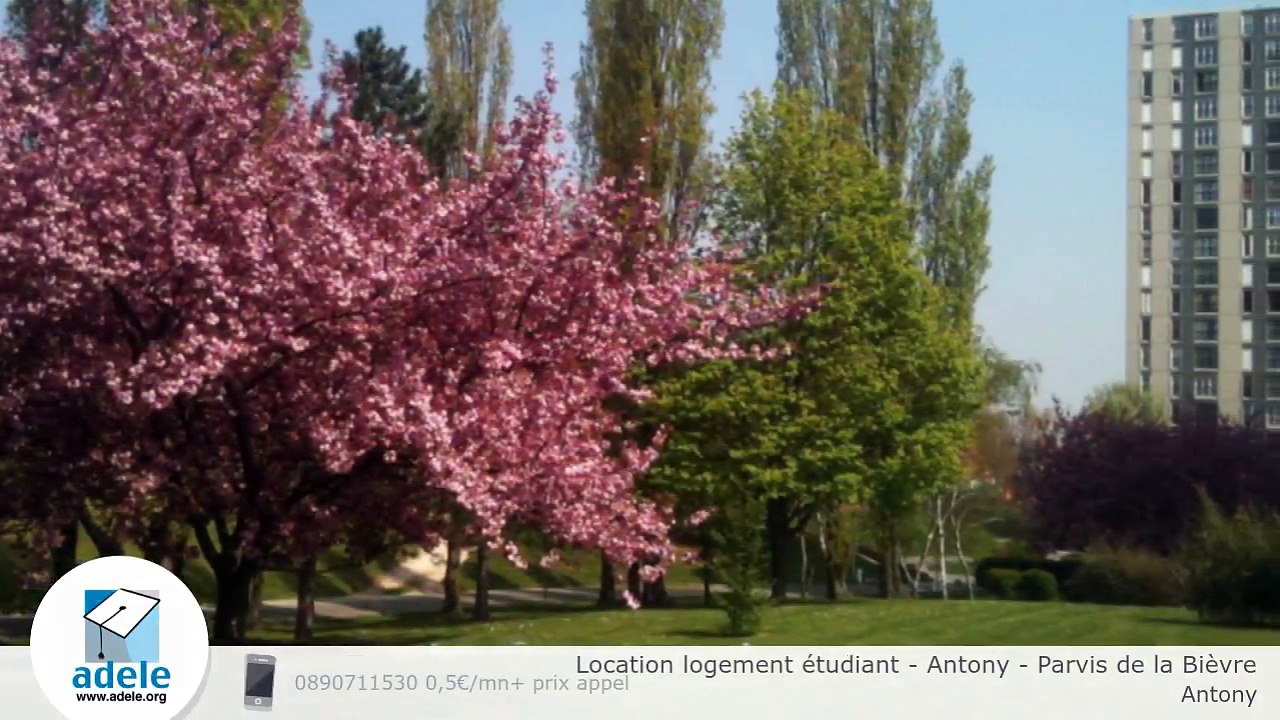 Location logement étudiant - Antony - Parvis de la Bièvre