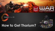 How to Get 1 Million Thorium? in War Commander