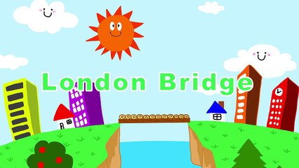 Karaoke; London Bridge Is Falling Down | Children Nursery Rhyme | Kids Songs | Baby Puff Puff