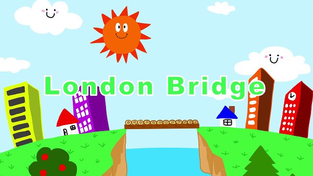 Karaoke; London Bridge Is Falling Down | Children Nursery Rhyme | Kids Songs | Baby Puff Puff