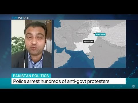 Pakistan Politics: Police arrest hundreds of anti-government protesters