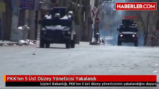 PKK'nın 5 Üst Düzey Yöneticisi Yakalandı
