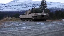 M1A2 Abrams live fire excercise