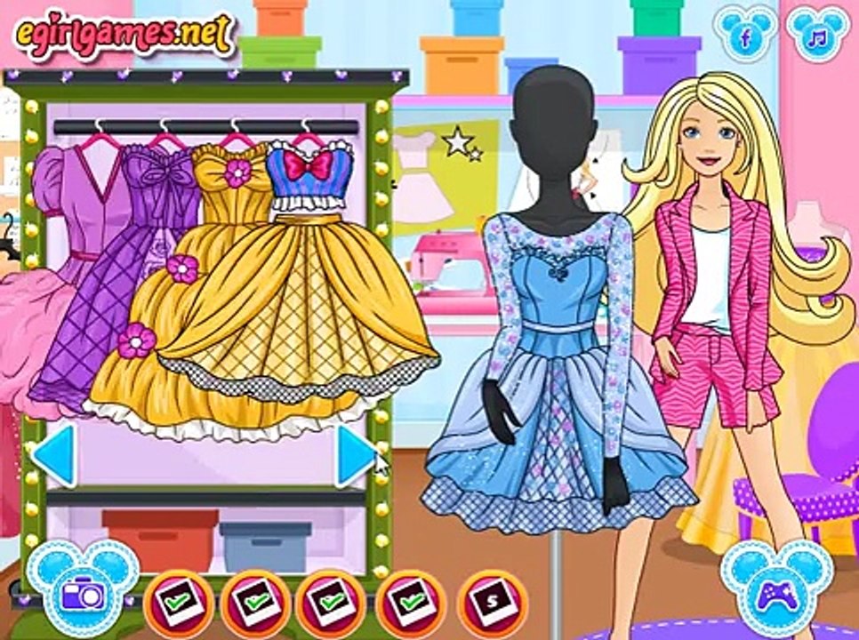 Barbies Disney Fashion Line -Cartoon for children-Best Kids Games-Best Baby Games-Best Video Kids