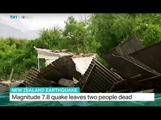 New Zealand Earthquake: Magnitude 7.8 quake leaves two people dead