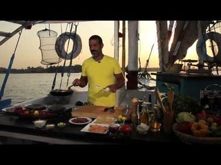 سمك بورى بصوص اللوز - سلطة سلمون | شبكة وصنارة حلقة كاملة