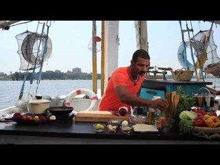 شوربة سالمون مدخن بالسبانخ - سبرنج رول بالجمبرى | شبكة وصنارة حلقة كاملة