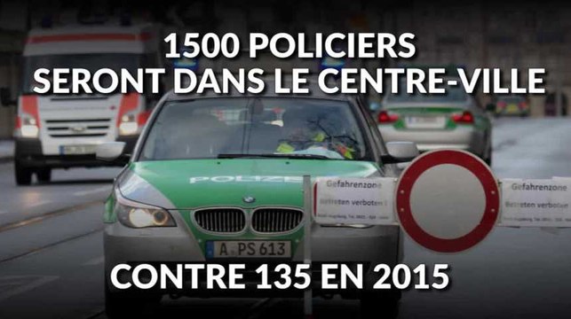 Barrages, caméras et interdiction de manifester: comment Cologne veut faire oublier la saint-Sylvestre 2015