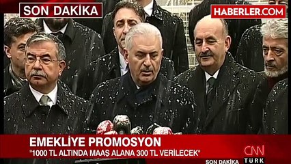Son Dakika! Başbakan'dan Emekliye Promosyon Müjdesi