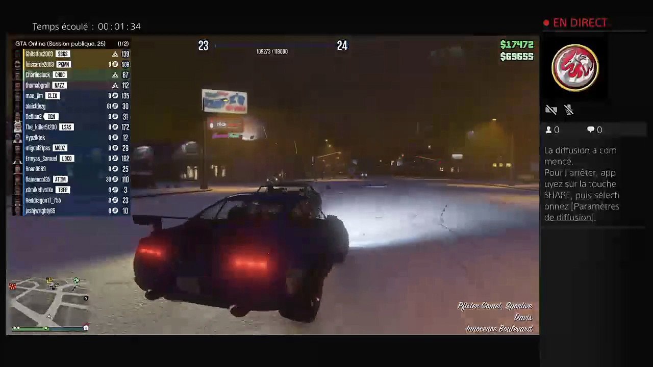 Diffusion PS4 en direct de ReddragonTT_755