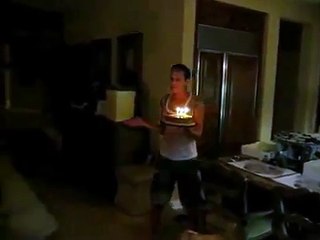 Acabando com a festa de aniversario