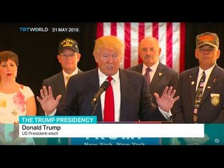 The Trump Presidency: Trump's continuing war of words with US media