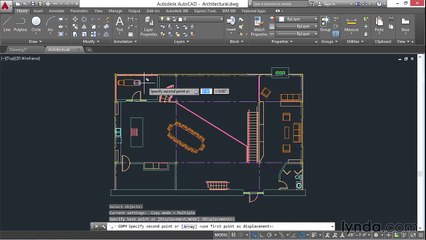 38 Dividing and measuring (AutoCAD 2016 Essential Training)