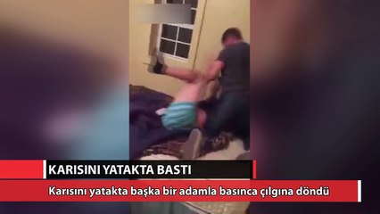 Karısını başka bir adamla yakalayınca...