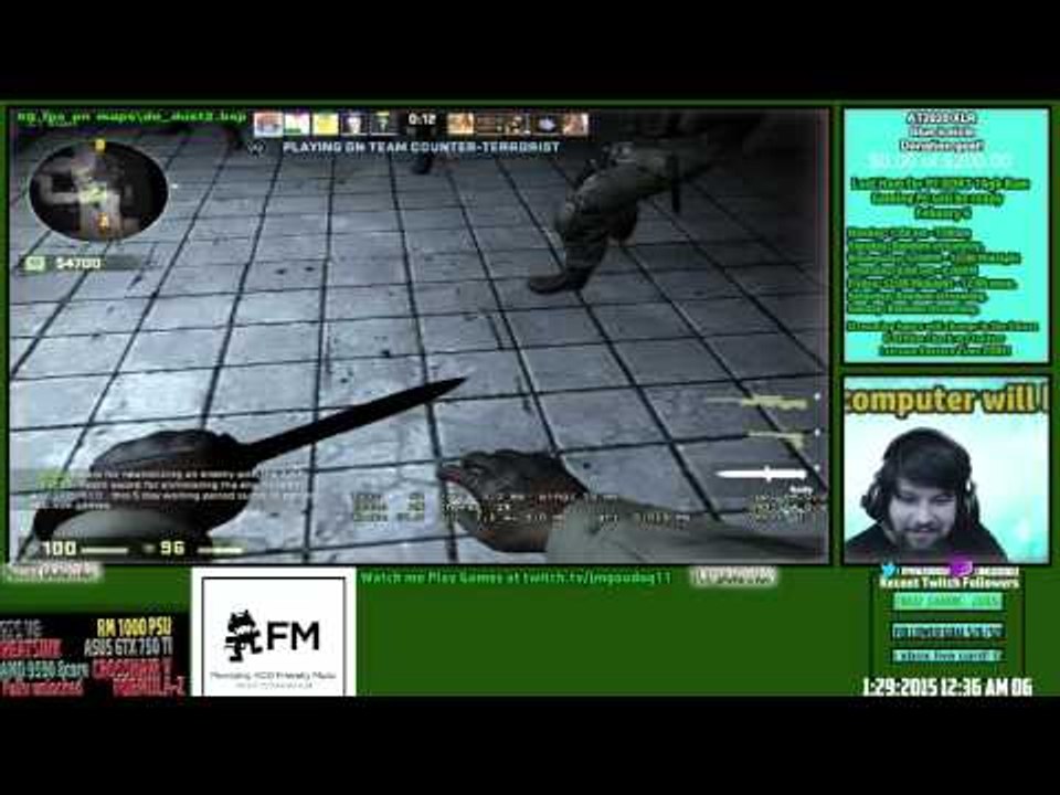 CSGO 3 hour stream Best Kill feed 3 of 3