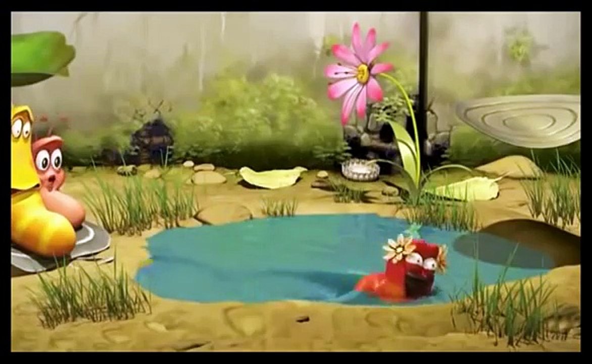 two stupid worm part 22 - funny kids - kids cartoon