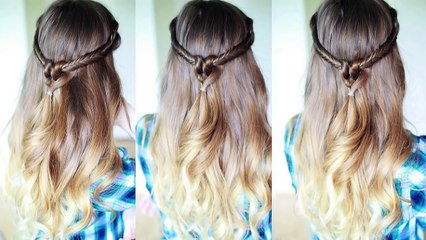 Half up Half Down Braided Hairstyle | Braidsandstyles12