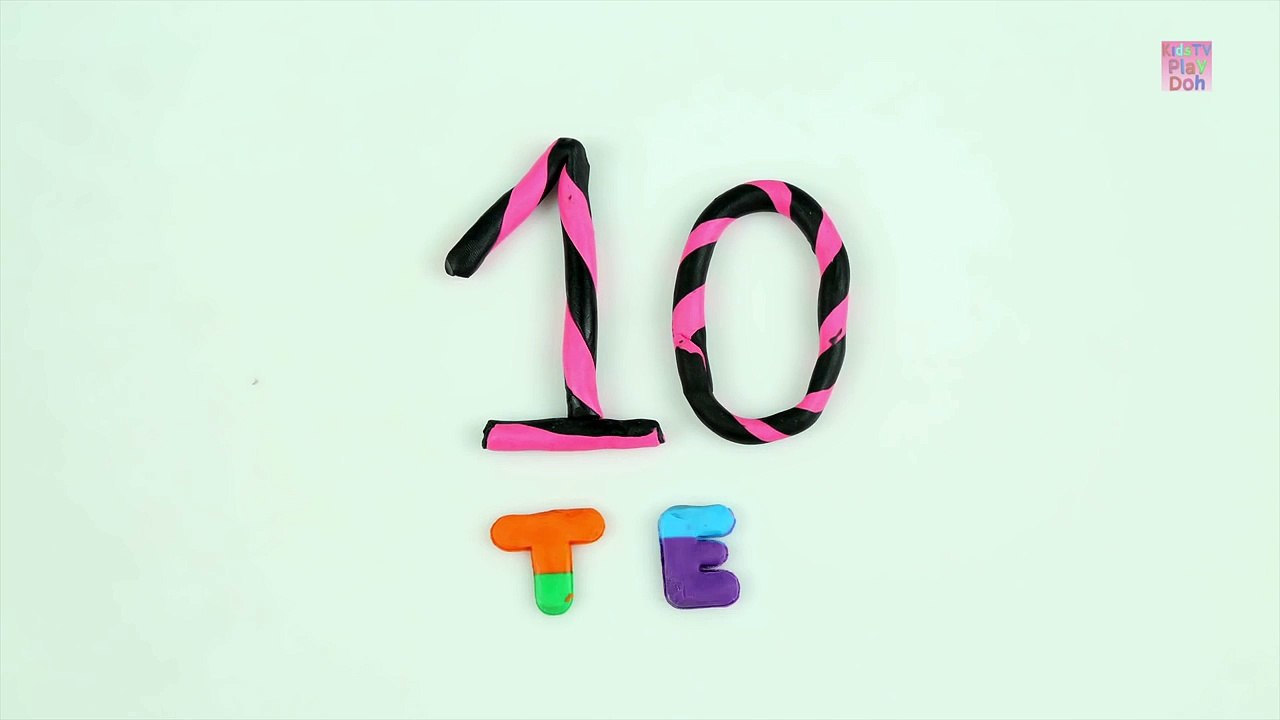 Numbers with Play Doh Stop Motion