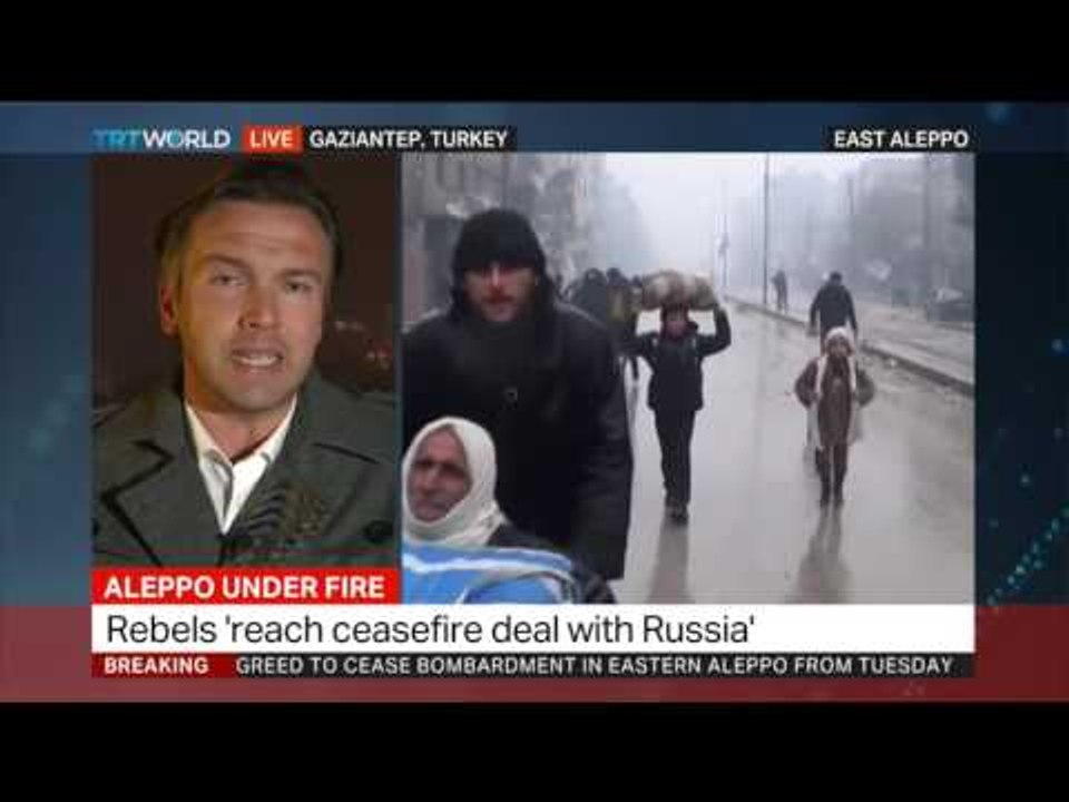 Rebel groups say ceasefire deal reached in Aleppo