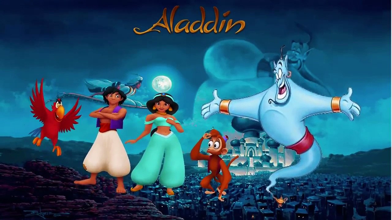 Aladdin Finger Family - Nursery Rhyme for Children