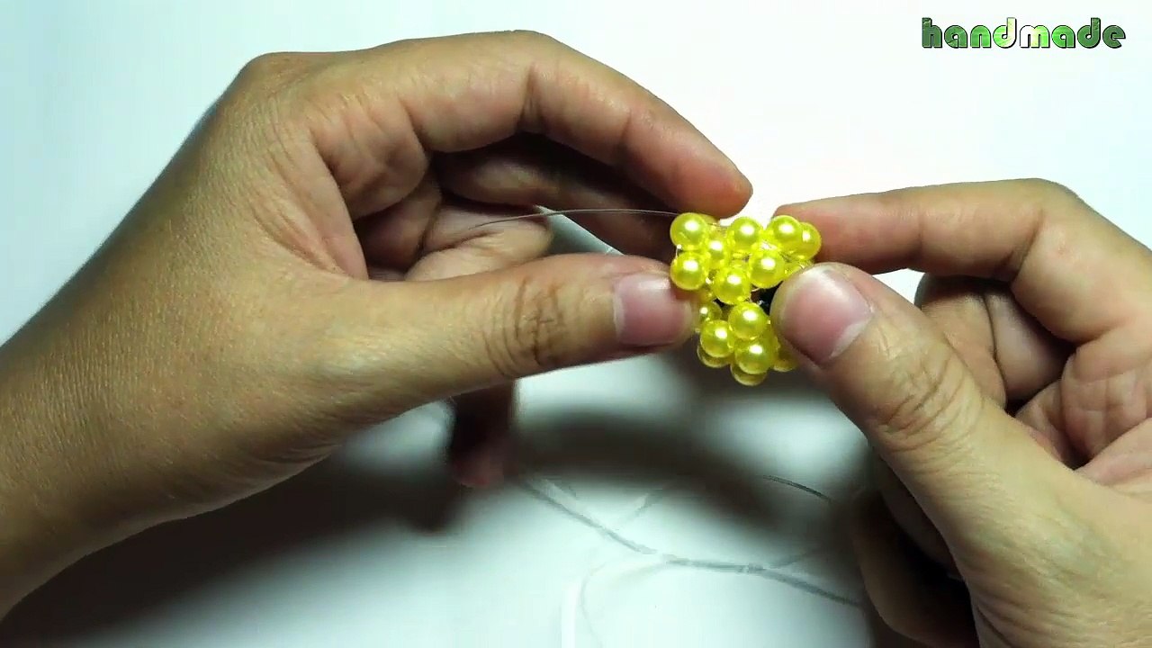 Hướng dẫn kết  con cá vàng hạt cườm