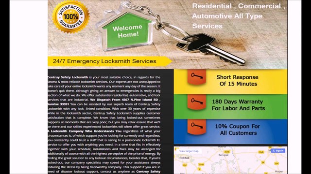 Residental Locksmith Sunrise | Call Now 954-377-5319