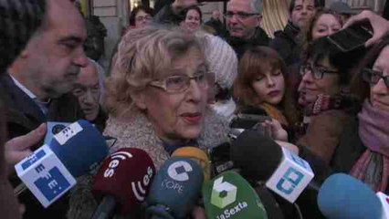 Carmena, sobre amenaza terrorista: "No hay por qué tener miedo"