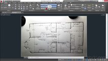 51 Architectural project Attaching a sketch (AutoCAD 2016 Essential Training)