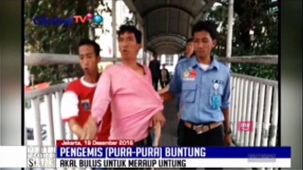 Terungkapnya Pengemis yang Berpura-pura Buntung demi Meraup Untung