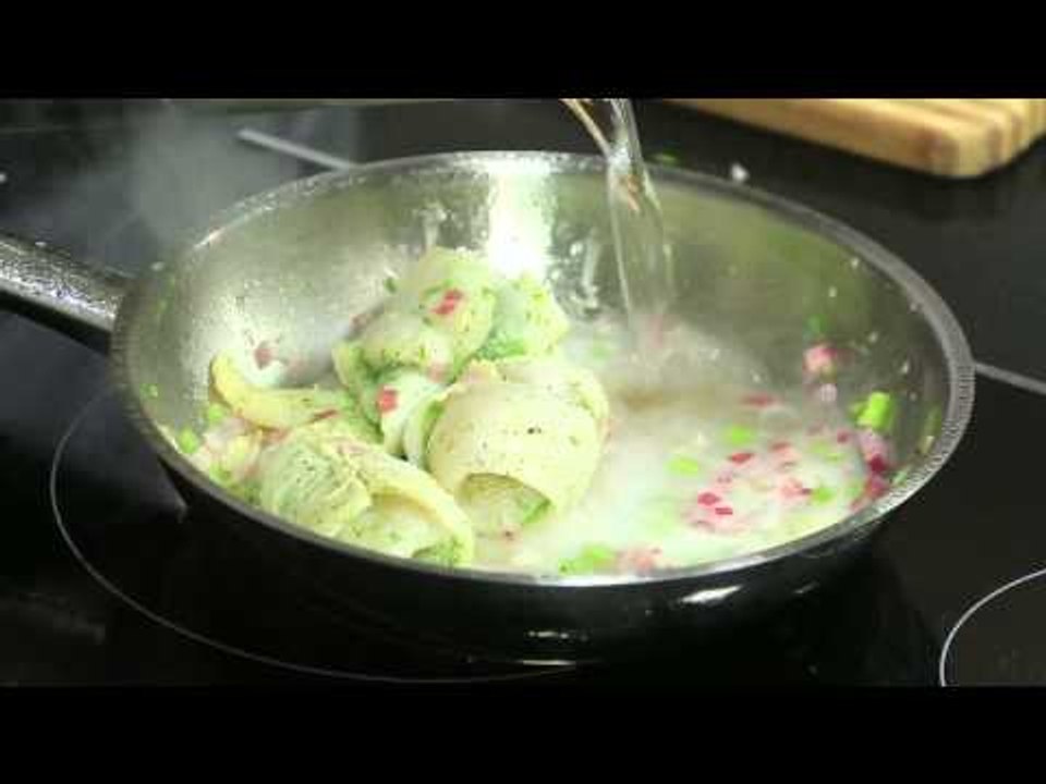 سمك فيلية بصوص الشبت و الليمون - كرنب بالبسطرمة...