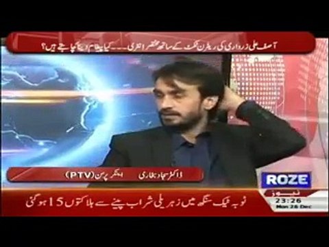 India just want to Destabilize Pakistan,Dr Sajjad Bukhari-Roze Ki Tehqeeq