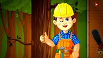 ed Dump Truck, Crane and Excavator - Diggers and Builder - Vehicle & Car Cartoons for children