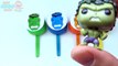 Play Doh Clay Hulk Learn Colors Lollipop Surprise Toys Marvel Superheroes Hulk Collection