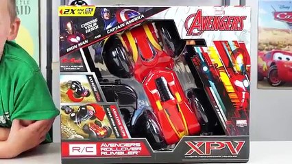 Captain America Civil War Toys Marvel Avengers RC Rollover Rumbler Toy Car for Kids Kinder Playtime