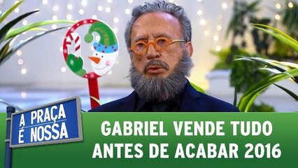 Gabriel vende tudo antes de acabar 2016 - 29.12.16