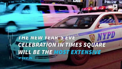 Unprecedented security planned for New Year's Eve in Times Square