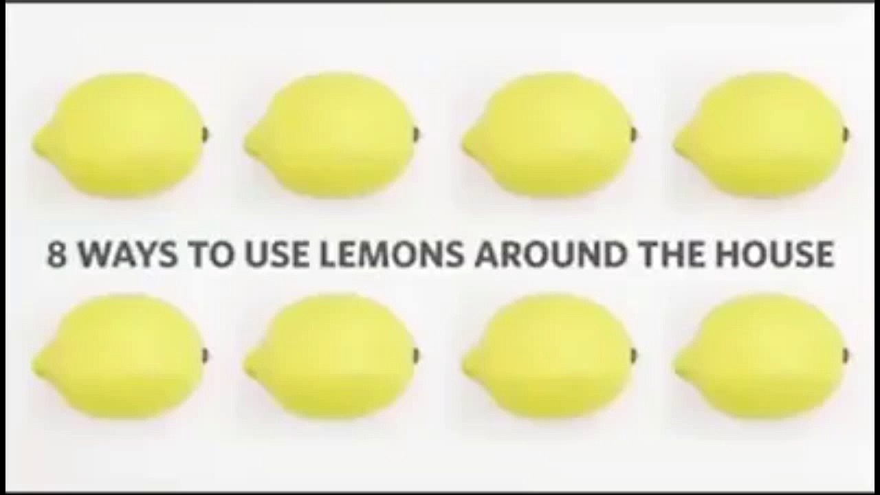 8 ways to use lemons