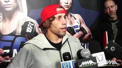 UFC on FOX 22: Urijah Faber Open Workout Scrum