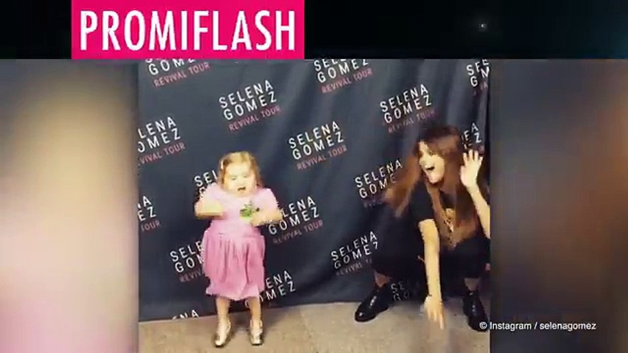 Selena Gomez schweres Jahr: Macht ihr dieser Mini-Fan jetzt Mut?