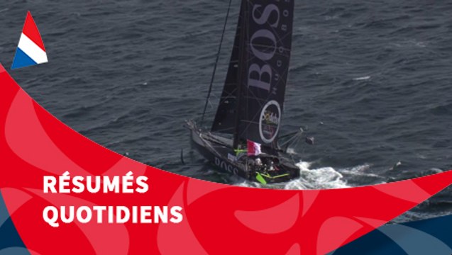 J54 : Armel Le Cléac'h réussit à contenir la remontée d'Alex Thomson / Vendée Globe