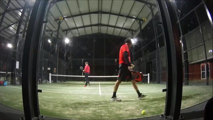 Partie de Padel au TCPAU du 29 décembre 2016
