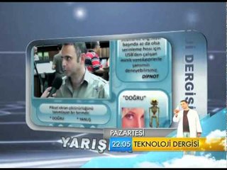 Teknoloji Dergisi, 15 Ağustos Pazartesi 22.05'te TRT Okul'da...