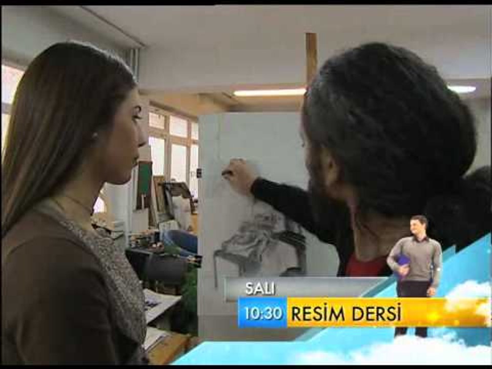Resim Dersi, 23 Ağustos 2011 Salı 10.30'da TRT Okul'da...