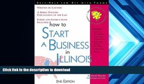 [PDF]  How to Start a Business in Illinois: With Forms Edwin T. Gania For Ipad