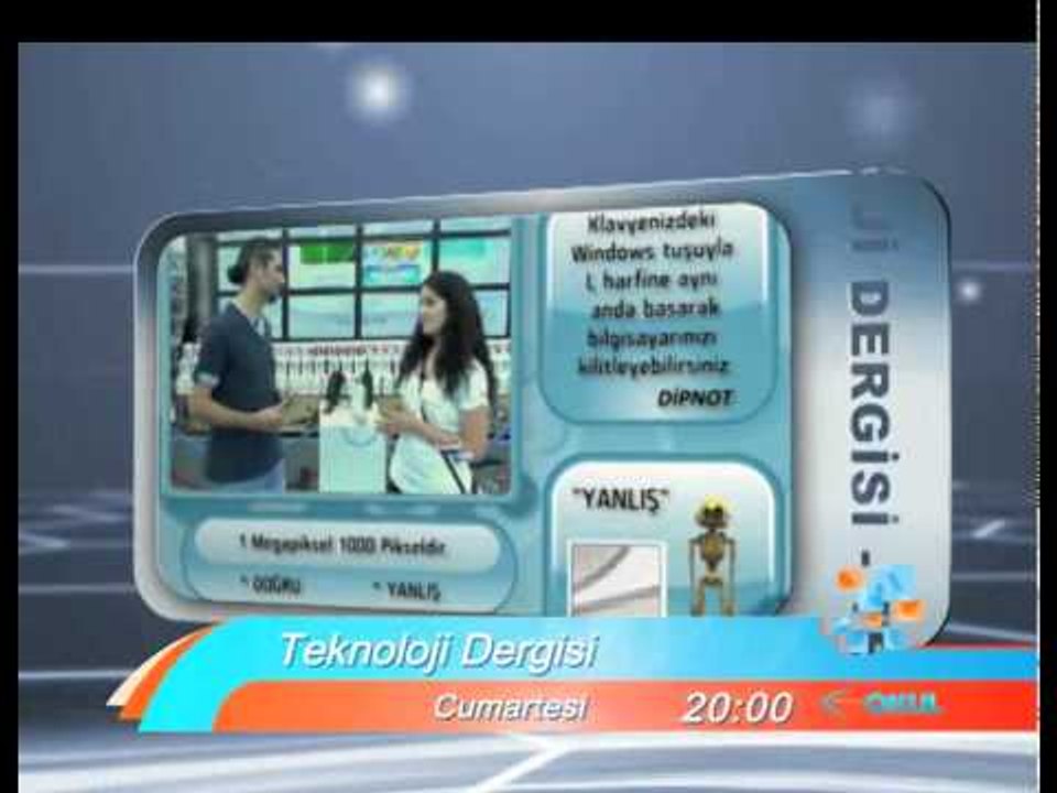 Teknoloji dünyasındaki tüm yeniliklerlerden bu programla haberiniz olsun!