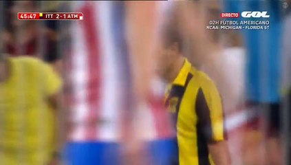 2-1 Ahmed Akaïchi Goal International  Club Friendly - 30.12.2016 Ittihad Jeddah 2-1 Atlético Madrid