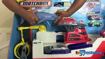Matchbox Mission Marine Rescue Shark Ship Disney Cars Toys Lightning McQueen Mater Hydro Wheels