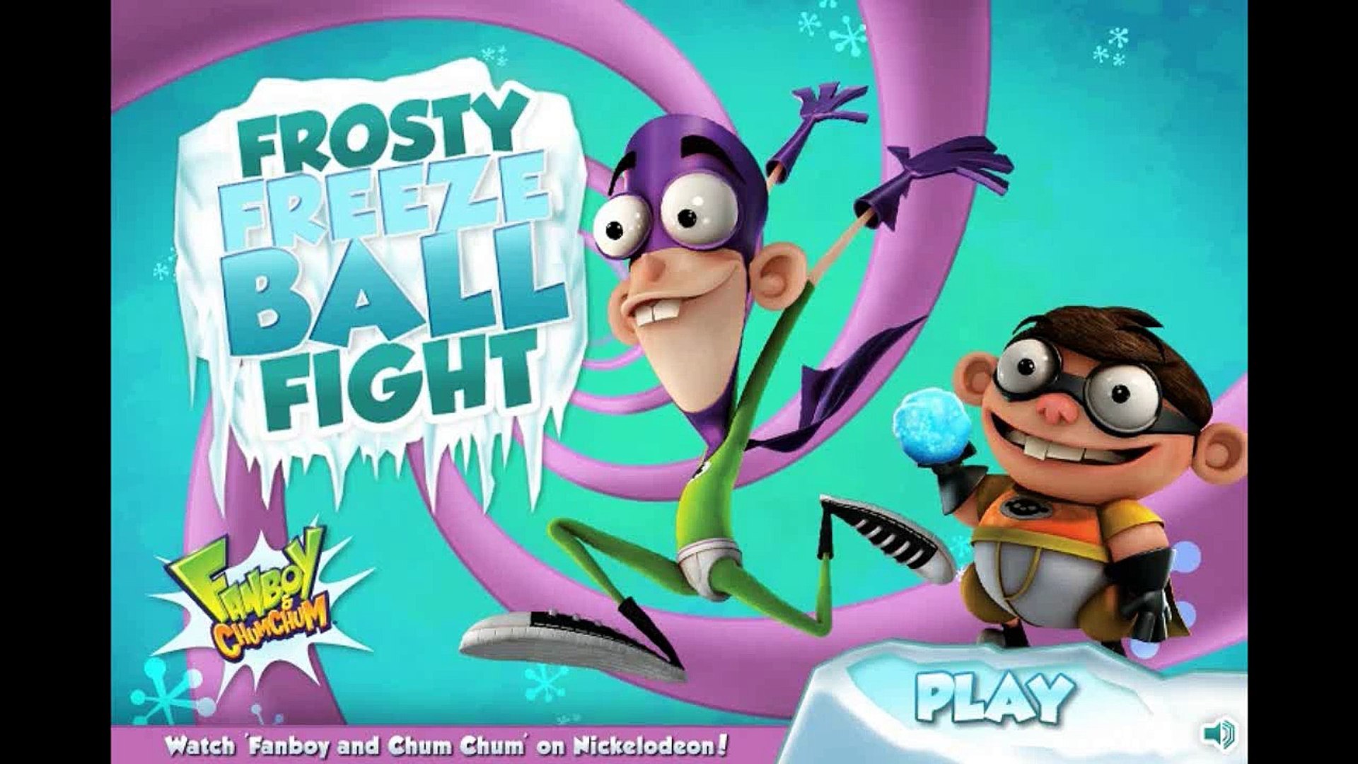 Fanboy And Chum Chum Frosty Freeze Ball Fight Cartoon Movie Game For Kids New Episodes Hd Video Dailymotion
